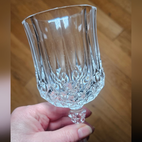 *Cristal D'Arques -Lonhchamp Durand Wine Glasses Set of 6 - Picture 5 of 7